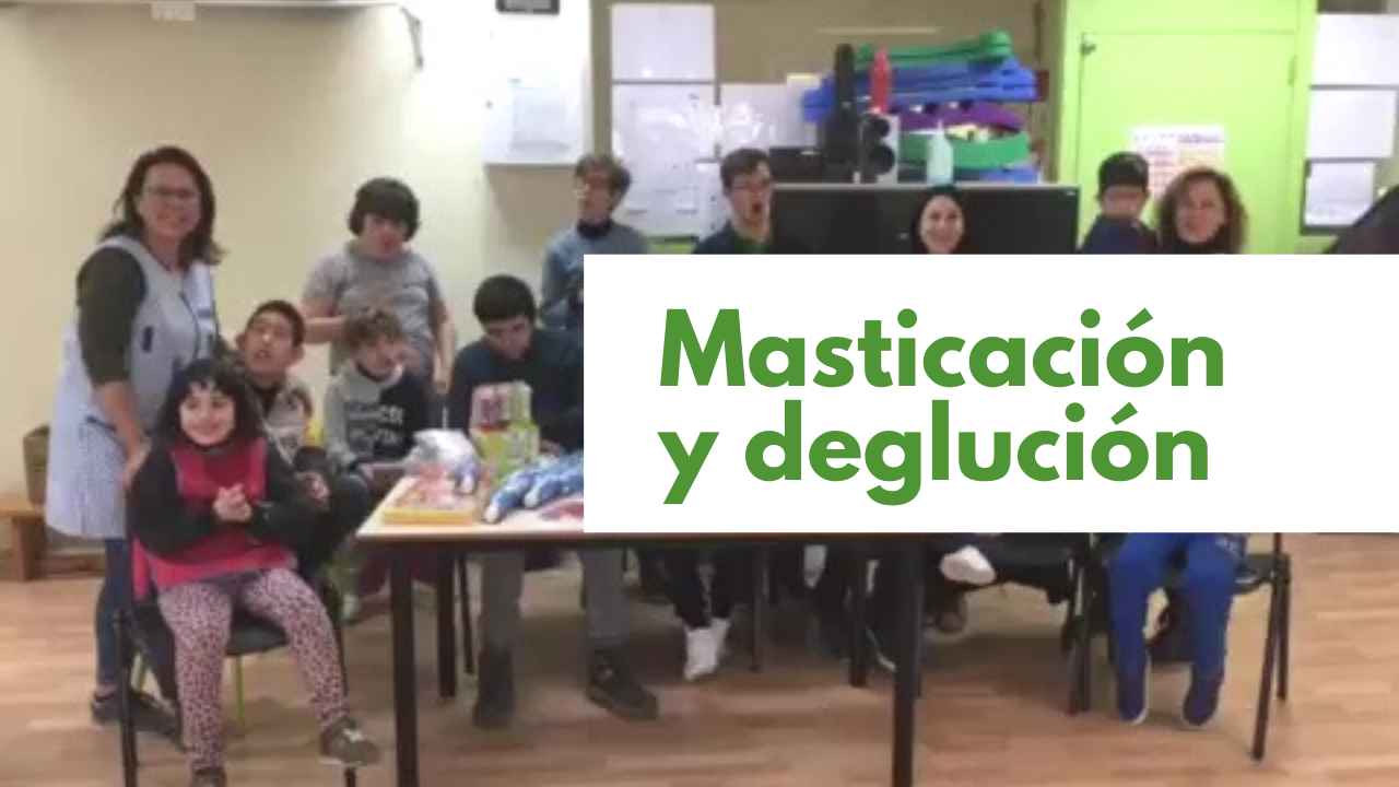 VÍDEO | Así fue el trabajo en el taller de masticación y deglución durante el curso 2019-2020