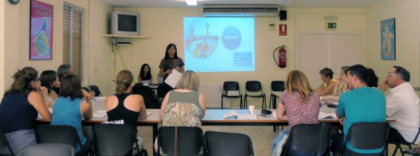 Visita de María Teresa Rodríguez Carretero a nuestro Centro de Educación Especial.