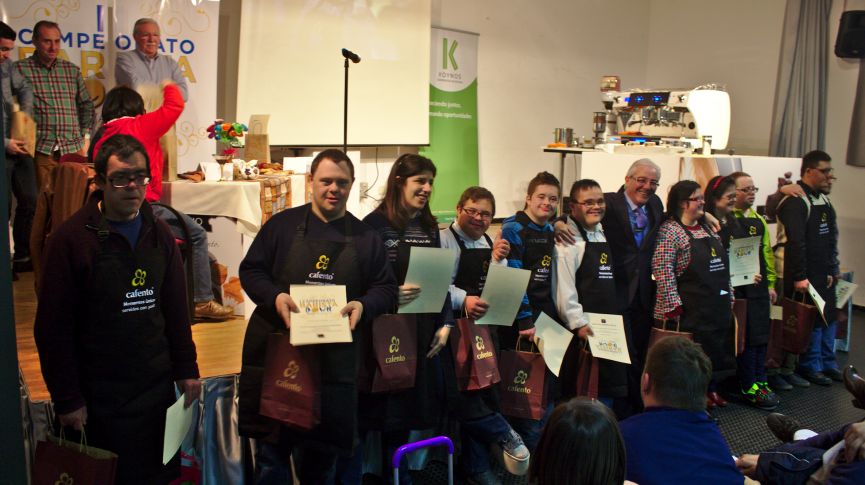 Los participantes del Campeonato Barista