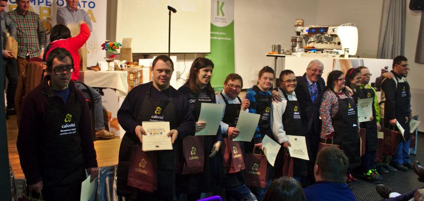 Los participantes del Campeonato Barista