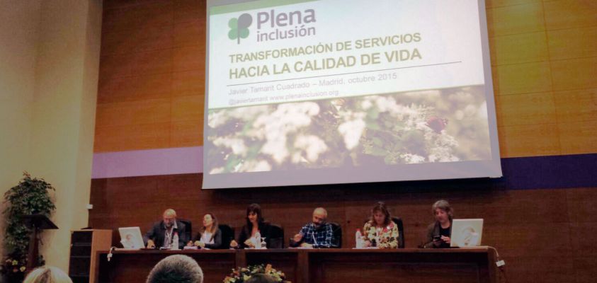 Ponencia de Javier Tamarit en las Jornadas de Transformación de servicios hacia la Calidad de Vida